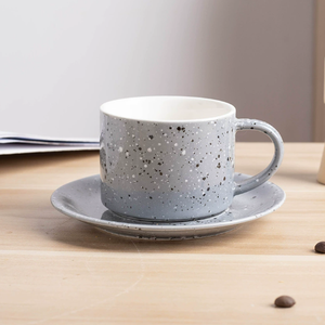 Modern Custom-Made Ceramic Porcelain Tea <b>Cup</b> <b>Saucer</b> Eco-Friendly Dishwasher Safe Microwave Safe Oven Safe Vibrant Colors Bulk - Product Image 5