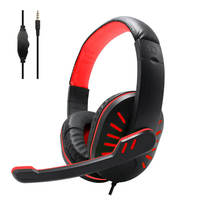 Casque avec micro, casque de jeu filaire, casque filaire supra-auriculaire, casque gamer USB pour PC