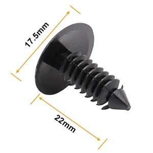 Clip de Plástico y Nylon para Automóviles Winning Journey, Remache de 17.5mm X 22mm para Techo de Coche, Compatible con Modelos General Motors - Product Image 1