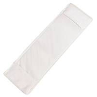 Esun Tampons de vadrouille en microfibre pour poteau en aluminium Tête de vadrouille de poche rectangulaire écologique et durable pour le nettoyage des sols à la maison et lavable