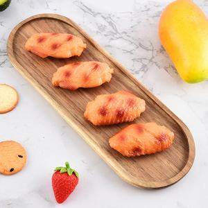 ชุดเครื่องครัวไม้ไผ่และไม้กระถินเทศสไตล์ญี่ปุ่นทันสมัยแบบขายส่ง เป็นมิตรกับสิ่งแวดล้อม พร้อมจานและชามรูปทรงวงรีและสี่เหลี่ยมผืนผ้า - Product Image 3