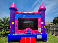 Château gonflable pas cher en PVC de Chine, garantie 3 ans, pour jardin, extérieur, enfants, usage commercial, en solde