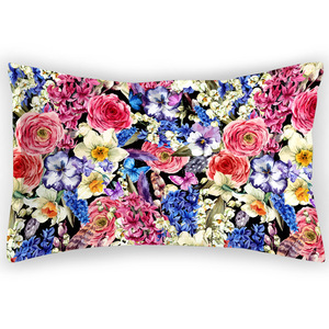 Satin <strong>Pillowcases</strong> Wholesale <strong>slip</strong> <strong>Silk</strong> <strong>Pillowcase</strong> Flower Satin <strong>Silk</strong> Sublimation Pillow Cover - Product Image 4