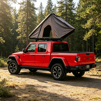 Tente de toit rigide imperméable de qualité supérieure, durable et facile à installer pour le camping en plein air, la randonnée, les SUV et les camionnettes