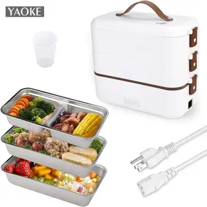 Top Seller 1.5L custom in acciaio inox elettrico ricaricabile Lunch Box Set per bambini con borsa cibo caldo per uso domestico