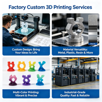 Service d'impression 3D métallique personnalisé - Pièces en alliage de titane, alliage à base de nickel, acier inoxydable - Fabrication rapide DMLS