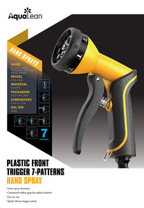 Aqualean-boquilla de plástico para manguera de jardinería, gran oferta - Product Image 2