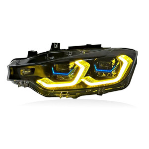 <span class=keywords><strong>Faros</strong></span> Delanteros SJC Auto Nuevos con Actualización de Color Amarillo y Blanco para BMW Serie 3 F30 F31 F35, <span class=keywords><strong>Luces</strong></span> <span class=keywords><strong>LED</strong></span> 2012-2018, Halógenas, Xenón, <span class=keywords><strong>LED</strong></span> - Product Image 2