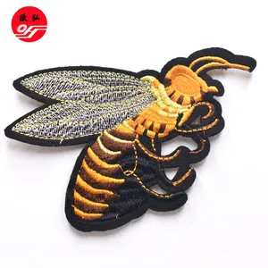 Beautiful Butterfly Embroidery Patch Custom Iron On Embroidery Patch