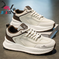 Chaussures décontractées haut de gamme en maille pour hommes, nouvelle collection été, polyvalentes, pour adolescents, chaussures de sport à semelle épaisse pour papa