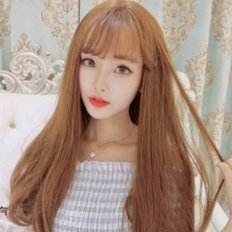 Extensions de cheveux longs pour femmes Perruque de cheveux humains à la mode et élégante - Product Image 1