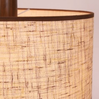 Nouvelle conception de lustre à double tête en tissu tissé, style rétro français, hauteur réglable, pour salon, salle à manger, restaurant