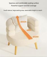 Fauteuil de salon de luxe haut de gamme pour une personne, chaise de loisirs pour chambre à coucher, chaise de dressing