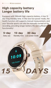 Montre connectée pour femmes G208, écran tactile complet, étanche IP67, modes multisports, tracker de fitness, montre connectée - Product Image 5