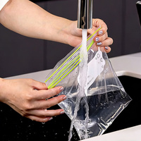 Sacs Ziploc en plastique HDPE OEM, étanches et anti-fuites, taille personnalisée, transparents, pour chips, stockage alimentaire, qualité alimentaire, jetables, sur mesure