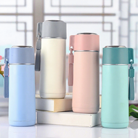 Tasse en verre double paroi style Ins tendance, motif cerf étoilé, avec poignée portable, vaisselle tendance style Ins