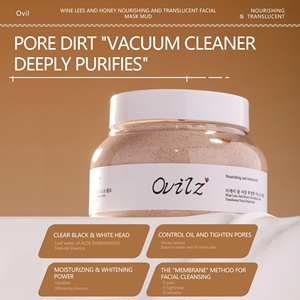 Mặt Nạ Đất Sét Ovilz Loại Bỏ Mụn Đầu Đen, Chống Mụn, Làm Sạch Sâu Lỗ Chân Lông, Dưỡng Ẩm, Làm Sáng Da, Dành Cho Da Khô Và Nhạy Cảm - Product Image 3