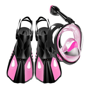 Çin fabrika tedarik çocuklar dalış ekipmanları genç dalgıçlar için dalış maskesi ve yüzgeçleri Set yüksek kalite dalış maskesi s içerir - Product Image 2