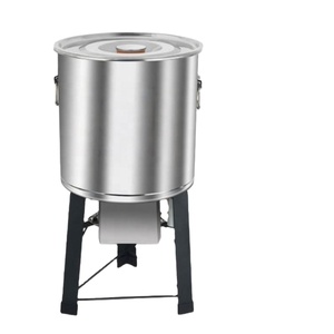 Petit broyeur de légumes et d'herbes en acier inoxydable pour l'alimentation des poulets - Product Image 1