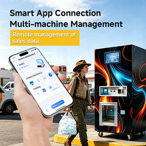 Distributeur automatique de glace WORK avec écran tactile, fabrication de glace 24h/24 et emballage automatique - Product Image 5