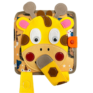 Juguetes de Fieltro Montessori al por Mayor OEM ODM, Libro Sensorial de Tela con Temática de Animales, Libro de Actividades Tranquilas con Certificado CE CPC <span class=keywords><strong>para</strong></span> Niños Pequeños - Product Image 2
