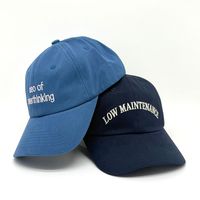 Cappelli da Baseball Vintage in Cotone Lavato Personalizzati, Berretti Non Strutturati Pesanti all'Ingrosso, Cappelli da Baseball Ricamati con Logo, Produzione in Fabbrica