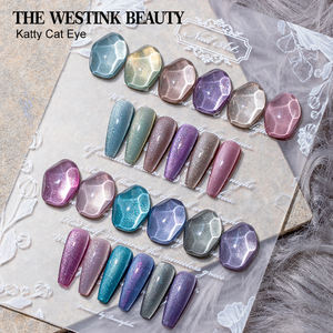 Set di smalti per Gel per occhi di gatto set di unghie per occhi di gatto Gel UV professionale - Product Image 6