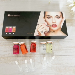 Vente flash - Kit de sérum teinté pour les lèvres semi-permanent de couleur rouge orange romantique / <span class=keywords><strong>BB</strong></span> Lips <span class=keywords><strong>Glow</strong></span> pour maquillage semi-permanent - Product Image 3