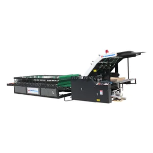 Flute laminating machine semi-automatic flute laminator