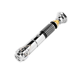 TXQSABER <span class=keywords><strong>Luke</strong></span> RGB Cosplay Smooth Swing LightSaber 12 couleurs 10 SoundFonts LED décoloration FOC <span class=keywords><strong>Laser</strong></span> épée-poignée uniquement - Product Image 1