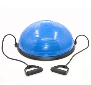 Yoga Pilates Ejercicio Medio Balance Ball con asas Bosuing Balance Trainer - Product Image 4
