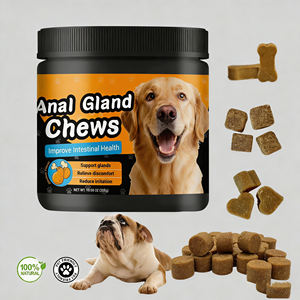 Friandises à mâcher molles à la citrouille pour chiens, marque privée, pour la santé digestive, les enzymes et les glandes anales, compléments alimentaires - Product Image 1