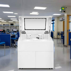 全自動獣医用生化学分析装置 診断機器 CE認証 クラスII 3年保証 内蔵バッテリー - Product Image 1