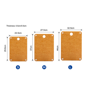 Planches à découper en fibre de bois brun <span class=keywords><strong>jaune</strong></span> noir antibactérien <span class=keywords><strong>planche</strong></span> à découper en fibre de pin - Product Image 2