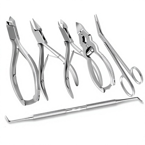 Juego de Instrumentos Quirúrgicos Profesionales de Acero Inoxidable para Podología, Cuidado de Uñas de los Pies, Certificado CE Clase I, Herramientas Manuales ISO13485, 4 Pulgadas - Product Image 6