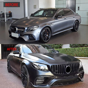กระจังหน้าแนวตั้ง Mercedes-Benz สำหรับรุ่น W213 E63 GT ปี 2016-2020 วัสดุ ABS ชิ้นส่วนอัพเกรดแบบติดตั้งเพิ่มเติม - Product Image 2