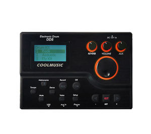 Batería Electrónica COOLMUSIC DD8 de 5 Piezas, Tambor de 12 Pulgadas, Totalmente de Malla, Construcción de Acero Inoxidable, Conectividad MIDI USB - Product Image 4
