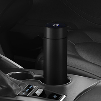 Nouvelle Arrivée Bouteille d'Eau Sportive Intelligente en Acier Inoxydable avec Logo Personnalisé, Anti-Fuite, Affichage de Température, Isolation Sous Vide pour Voyage