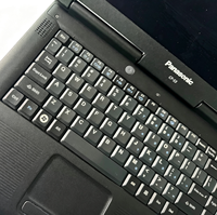 Computadora Toughbook CF-53 I5-4310 con 8GB de RAM, Instalación de Software Win10 para Herramientas de Diagnóstico, Laptop Resistente para Camiones y Excavadoras