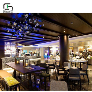 Meubles de <span class=keywords><strong>Restaurant</strong></span> de luxe haut de gamme en gros faits sur commande d'oem - Product Image 4