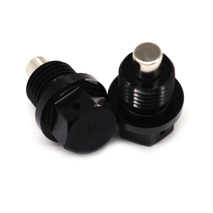 Bouchon de vidange magnétique en alliage d'aluminium pour transmission automobile, vis de carter d'huile modifiée M12x1.5 / M14x1.5, vente chaude - Product Image 2