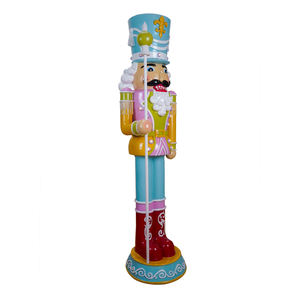 Custom <strong>Life</strong>-<strong>Size</strong> Christmas <strong>Nutcracker</strong> Soldier Decoration Fashionable LED Lights Fast Delivery for Holiday Decorations - Product Image 5
