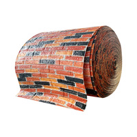 Décoration murale intérieure moderne, papier peint auto-adhésif en mousse XPE 3D épaisse, imperméable, en rouleau, pour la décoration de la maison