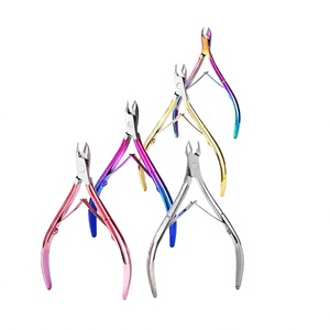 Coupe-ongles professionnel en acier inoxydable pour soins des pieds, à large ouverture pour ongles épais, idéal pour les cliniques podologiques et les pieds diabétiques - Product Image 1