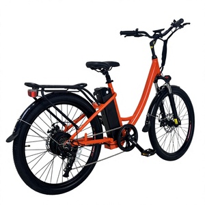 Bicicleta Eléctrica de Fábrica con Batería de Litio de 48V 10Ah, 250W, Cuadro de Aluminio, Ruedas de <span class=keywords><strong>26</strong></span> Pulgadas, Pantalla LCD, Frenos de Disco Tektro, Bicicleta Eléctrica Urbana - Product Image 4