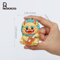 Ensemble de figurines en résine Feng Shui Neuf Fils du Dragon, statue de dessin animé traditionnel chinois, décoration de maison, ornement de bureau, cadeau porte-bonheur