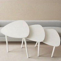 Table basse de salon pour petit appartement, style nordique moderne et simple, multifonctionnelle en bois, table d'appoint convertible pour hôtel