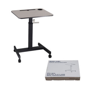 <span class=keywords><strong>Escritorio</strong></span> de Computadora <span class=keywords><strong>Extensible</strong></span> y Ajustable en Altura, Moderno y Portátil, <span class=keywords><strong>con</strong></span> Panel de Madera y Marco Metálico, para Hogar, Oficina, Dormitorio o Escuela - Product Image 1