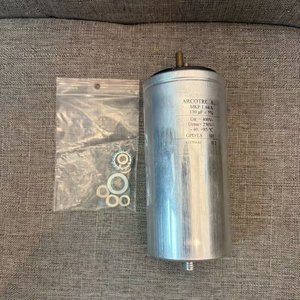 Arcotronics Brand New 130uF 400V MKP 1.44/A Film <b>Capacitor</b> 250VAC Applicable Made in China 65x138mm - Product Image 3