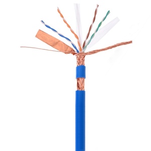 Cable de Red SFTP Cat6 23AWG de Cobre Puro Sólido con Doble Blindaje, 305m 1000ft, Cable LAN POE SF/UTP, Cables de Comunicación - Product Image 1